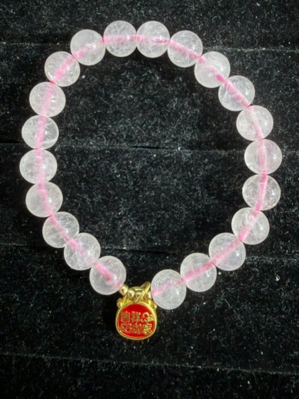 Bracelet - Pink stone (9)
